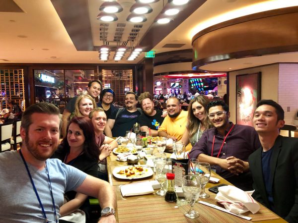 Hanging with friends at Magic Live 2019